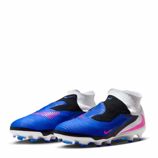Nike Phantom High 6 Pro Adults Firm Ground Football Boots Blue/Wht/Pink Nike Phantom High 6 Pro Adults Firm Ground Football Boots Blue/Wht/Pink