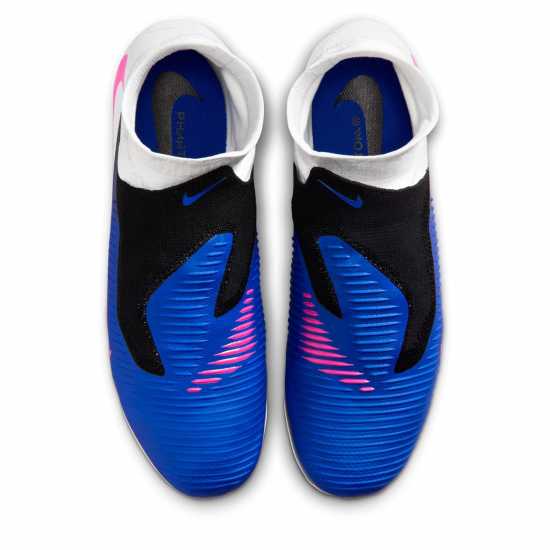 Nike Phantom High 6 Pro Adults Firm Ground Football Boots Blue/Wht/Pink Nike Phantom High 6 Pro Adults Firm Ground Football Boots Blue/Wht/Pink