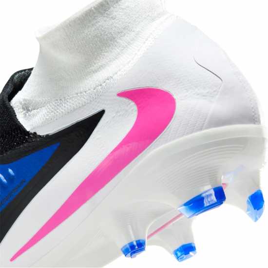 Nike Phantom High 6 Pro Adults Firm Ground Football Boots Blue/Wht/Pink Nike Phantom High 6 Pro Adults Firm Ground Football Boots Blue/Wht/Pink