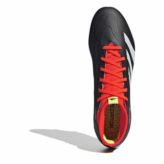 Мъжки футболни бутонки Adidas Predator 24 League Firm Ground Boots Черно/Бяло/Червено Adidas Predator 24 League Firm Ground Boots Черно/Бяло/Червено Мъжки футболни бутонки