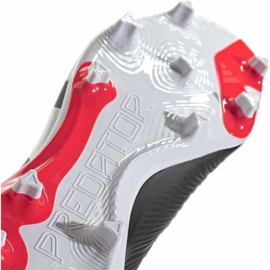 Мъжки футболни бутонки Adidas Predator 24 League Firm Ground Boots Черно/Бяло/Червено Adidas Predator 24 League Firm Ground Boots Черно/Бяло/Червено Мъжки футболни бутонки