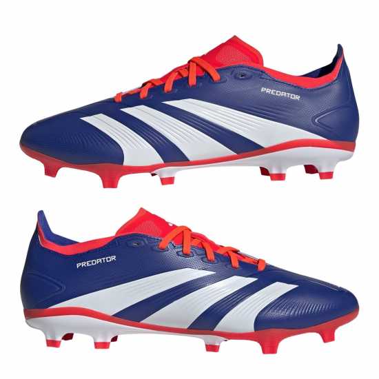 Adidas Predator 24 League Firm Ground Boots Син/Бял/Червен Мъжки футболни бутонки