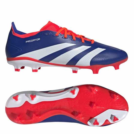 Adidas Predator 24 League Firm Ground Boots Син/Бял/Червен Мъжки футболни бутонки
