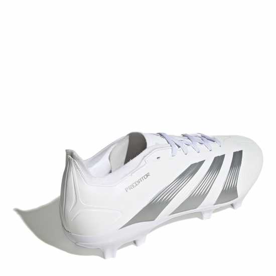 Мъжки футболни бутонки Adidas Predator League Firm Ground Football Boots Бяло/сребро Adidas Predator League Firm Ground Football Boots Бяло/сребро Мъжки футболни бутонки