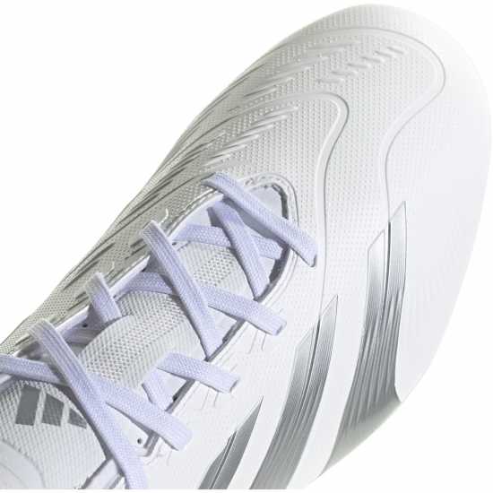 Мъжки футболни бутонки Adidas Predator League Firm Ground Football Boots Бяло/сребро Adidas Predator League Firm Ground Football Boots Бяло/сребро Мъжки футболни бутонки