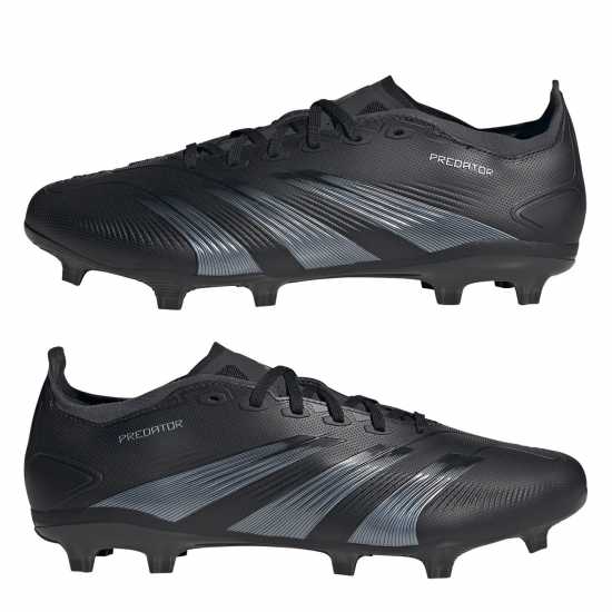 Мъжки футболни бутонки Adidas Predator League Firm Ground Football Boots Черно/Сиво Adidas Predator League Firm Ground Football Boots Черно/Сиво Мъжки футболни бутонки