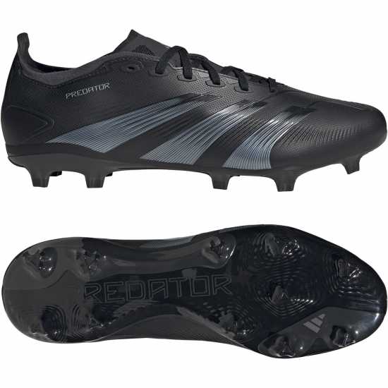 Мъжки футболни бутонки Adidas Predator League Firm Ground Football Boots Черно/Сиво Adidas Predator League Firm Ground Football Boots Черно/Сиво Мъжки футболни бутонки