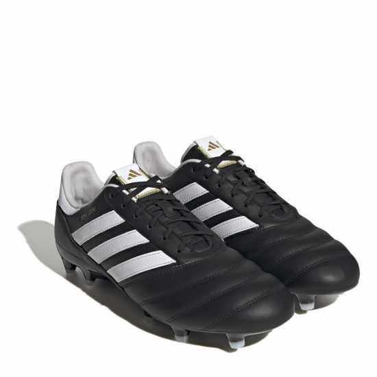 Мъжки футболни бутонки Adidas Copa Icon Pro Firm Ground Boots Черно/Бяло/Злато Adidas Copa Icon Pro Firm Ground Boots Черно/Бяло/Злато Мъжки футболни бутонки