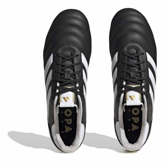 Adidas Copa Icon Firm Ground Boots Adults Black/Wht/Gold Мъжки футболни бутонки