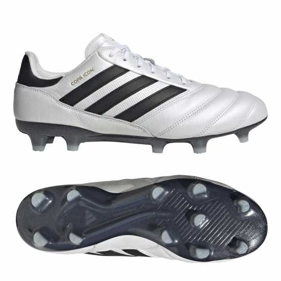 Adidas Copa Icon Pro Firm Ground Boots Бяло/Черно/Злато Мъжки футболни бутонки