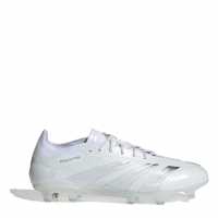 Adidas Predator 24 Elite Low Firm Ground Football Boots Бяло/сребро 
