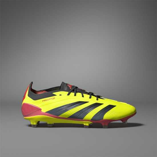 Adidas Predator 24 Elite Low Firm Ground Football Boots Жълто/Черно/Червено Мъжки футболни бутонки