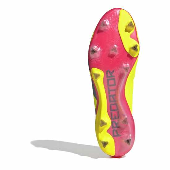 Adidas Predator 24 Elite Low Firm Ground Football Boots Жълто/Черно/Червено Мъжки футболни бутонки