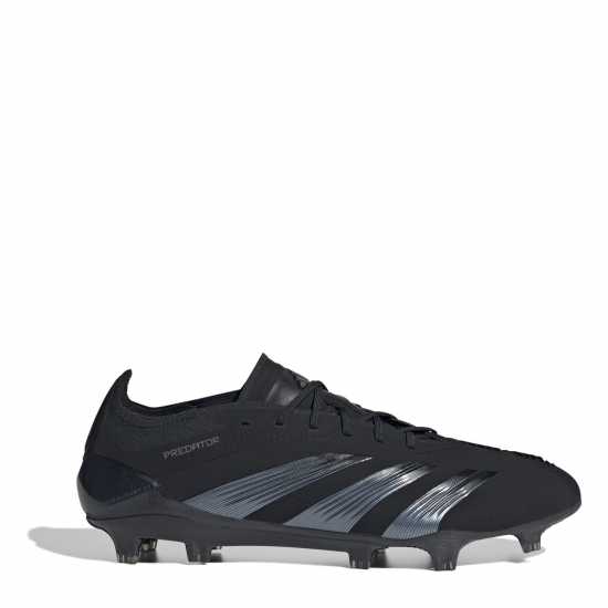 Adidas Predator 24 Elite Low Firm Ground Football Boots Черно/Сиво Мъжки футболни бутонки