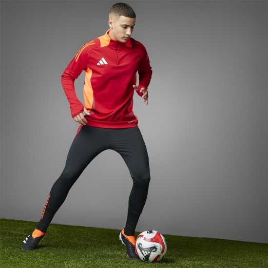 Adidas Predator 24 Elite Laceless Firm Ground Football Boots Черно/Бяло/Червено Мъжки футболни бутонки