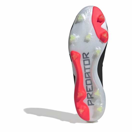 Adidas Predator 24 Elite Laceless Firm Ground Football Boots Черно/Бяло/Червено Мъжки футболни бутонки