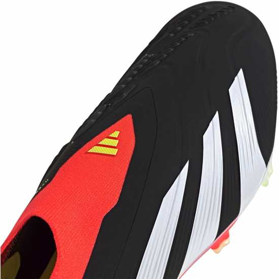 Adidas Predator 24 Elite Laceless Firm Ground Football Boots Черно/Бяло/Червено Мъжки футболни бутонки