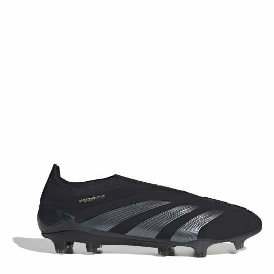 Adidas Predator 24 Elite Laceless Firm Ground Football Boots Основно Черно/Карбон Мъжки футболни бутонки