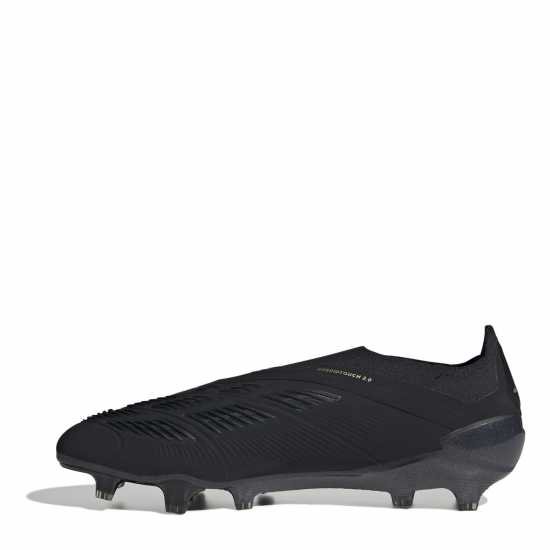 Adidas Predator 24 Elite Laceless Firm Ground Football Boots Основно Черно/Карбон Мъжки футболни бутонки