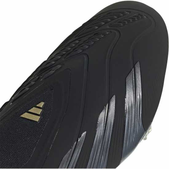 Adidas Predator 24 Elite Laceless Firm Ground Football Boots Основно Черно/Карбон Мъжки футболни бутонки
