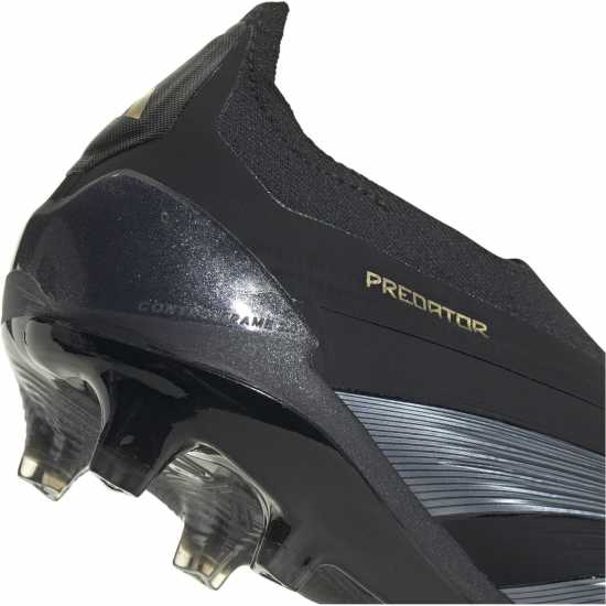 Adidas Predator 24 Elite Laceless Firm Ground Football Boots Основно Черно/Карбон Мъжки футболни бутонки