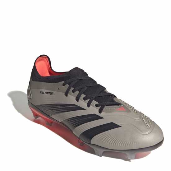 Мъжки футболни бутонки Adidas Predator 24 Pro Firm Ground Boots Сребро/Черно Adidas Predator 24 Pro Firm Ground Boots Сребро/Черно Мъжки футболни бутонки