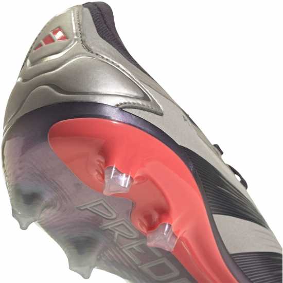 Мъжки футболни бутонки Adidas Predator 24 Pro Firm Ground Boots Сребро/Черно Adidas Predator 24 Pro Firm Ground Boots Сребро/Черно Мъжки футболни бутонки