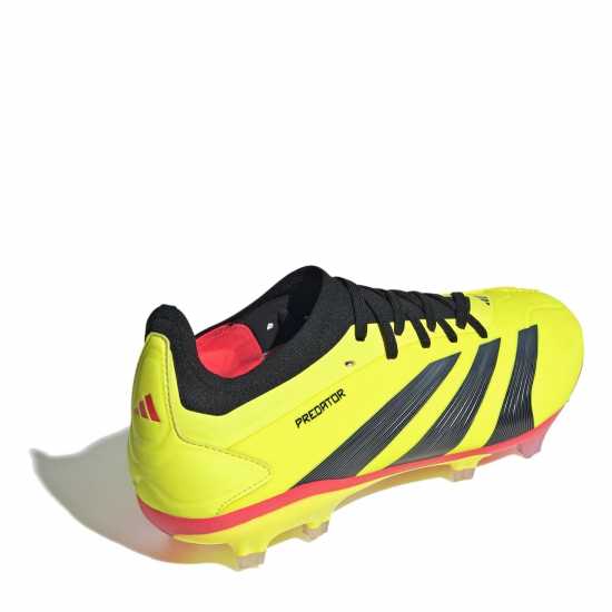 Adidas Predator 24 Pro Firm Ground Boots Жълто/Черно/Червено Мъжки футболни бутонки