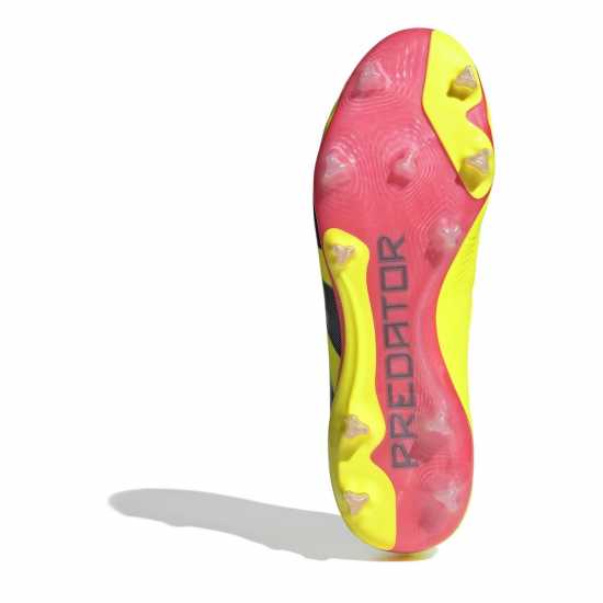 Adidas Predator 24 Pro Firm Ground Boots Жълто/Черно/Червено Мъжки футболни бутонки