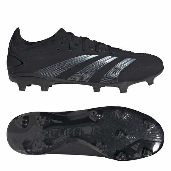 Adidas Predator 24 Pro Firm Ground Boots Черно/Сиво Мъжки футболни бутонки
