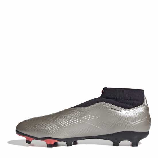 Мъжки футболни бутонки Adidas Predator 24 League Laceless Firm Ground Football Boots Сребро/Черно Adidas Predator 24 League Laceless Firm Ground Football Boots Сребро/Черно Мъжки футболни бутонки