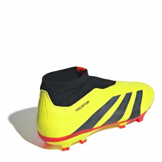Мъжки футболни бутонки Adidas Predator 24 League Laceless Firm Ground Football Boots Жълто/Черно/Червено Adidas Predator 24 League Laceless Firm Ground Football Boots Жълто/Черно/Червено Мъжки футболни бутонки