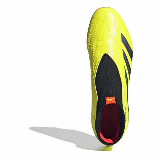 Мъжки футболни бутонки Adidas Predator 24 League Laceless Firm Ground Football Boots Жълто/Черно/Червено Adidas Predator 24 League Laceless Firm Ground Football Boots Жълто/Черно/Червено Мъжки футболни бутонки