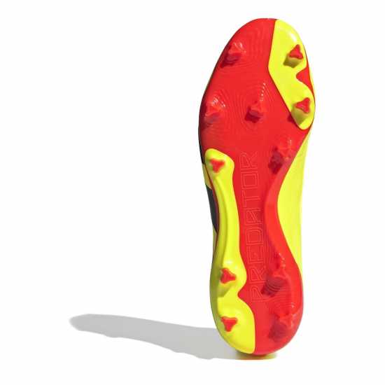 Мъжки футболни бутонки Adidas Predator 24 League Laceless Firm Ground Football Boots Жълто/Черно/Червено Adidas Predator 24 League Laceless Firm Ground Football Boots Жълто/Черно/Червено Мъжки футболни бутонки