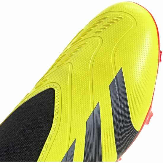 Мъжки футболни бутонки Adidas Predator 24 League Laceless Firm Ground Football Boots Жълто/Черно/Червено Adidas Predator 24 League Laceless Firm Ground Football Boots Жълто/Черно/Червено Мъжки футболни бутонки