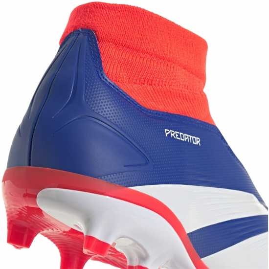 Мъжки футболни бутонки Adidas Predator 24 League Laceless Firm Ground Football Boots Син/Бял/Червен Adidas Predator 24 League Laceless Firm Ground Football Boots Син/Бял/Червен Мъжки футболни бутонки