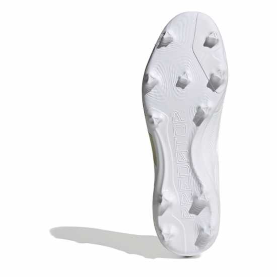 Мъжки футболни бутонки Adidas Predator 24 League Laceless Firm Ground Football Boots Бяло/Златно/Бежово Adidas Predator 24 League Laceless Firm Ground Football Boots Бяло/Златно/Бежово Мъжки футболни бутонки