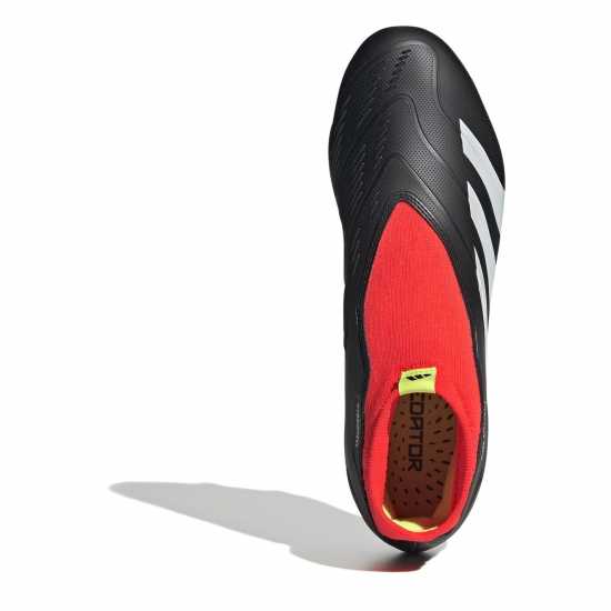 Мъжки футболни бутонки Adidas Predator 24 League Laceless Firm Ground Football Boots Черно/Бяло/Червено Adidas Predator 24 League Laceless Firm Ground Football Boots Черно/Бяло/Червено Мъжки футболни бутонки