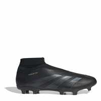 Adidas Predator 24 League Laceless Firm Ground Football Boots Основно Черно/Карбон Мъжки футболни бутонки