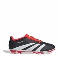 Adidas Predator 24 Club Flexible Ground Football Boots Черно/Бяло/Червено 