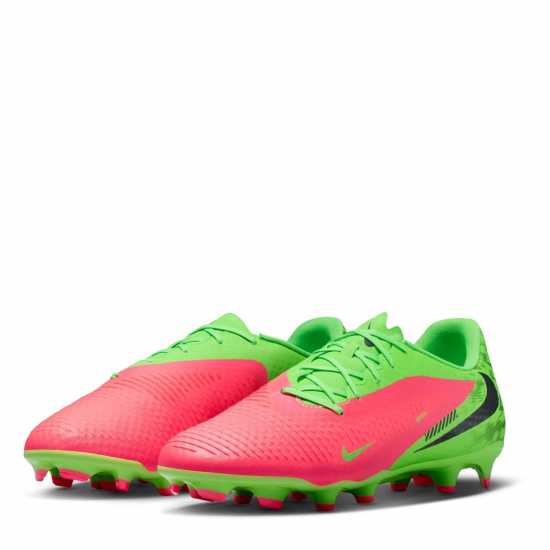 Nike Phantom 6 Low Academy Adults Firm Ground Football Boots Pink/Green Strk Nike Phantom 6 Low Academy Adults Firm Ground Football Boots Pink/Green Strk