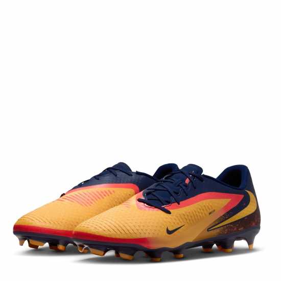 Nike Phantom 6 Low Academy Adults Firm Ground Football Boots Orange/Volt Мъжки футболни бутонки