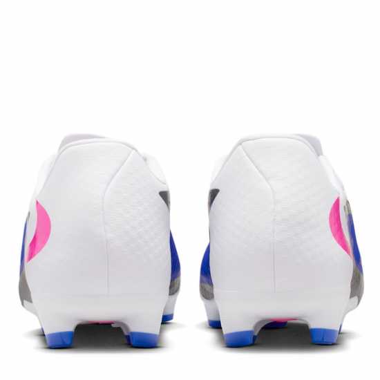 Nike Phantom 6 Low Academy Adults Firm Ground Football Boots Blue/Wht/Pink 