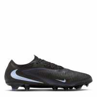 Nike Phantom 6 Low Pro Adults Firm Ground Football Boots Black/Black Мъжки футболни бутонки