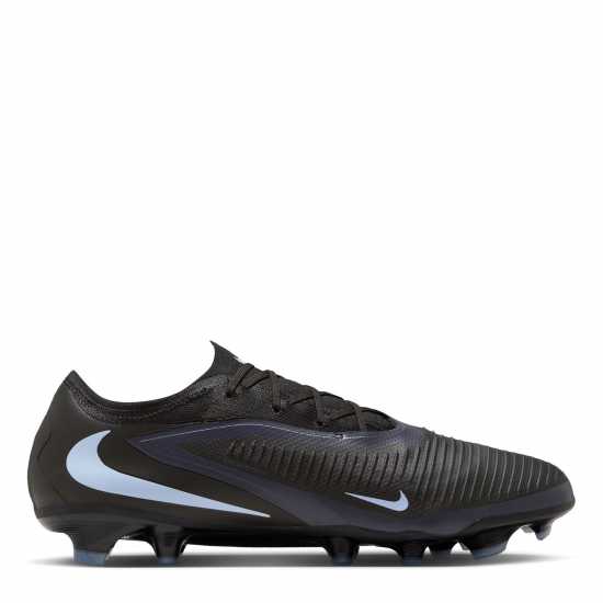 Nike Phantom 6 Low Pro Adults Firm Ground Football Boots Black/Black Мъжки футболни бутонки
