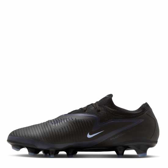 Nike Phantom 6 Low Pro Adults Firm Ground Football Boots Black/Black Мъжки футболни бутонки