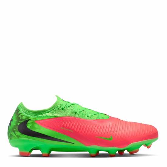 Nike Phantom 6 Low Pro Adults Firm Ground Football Boots Pink/Green Strk Nike Phantom 6 Low Pro Adults Firm Ground Football Boots Pink/Green Strk