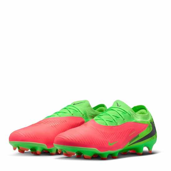 Nike Phantom 6 Low Pro Adults Firm Ground Football Boots Pink/Green Strk Nike Phantom 6 Low Pro Adults Firm Ground Football Boots Pink/Green Strk