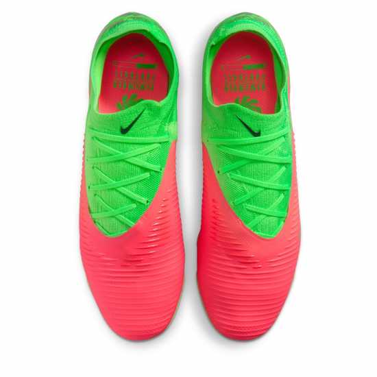 Nike Phantom 6 Low Pro Adults Firm Ground Football Boots Pink/Green Strk Nike Phantom 6 Low Pro Adults Firm Ground Football Boots Pink/Green Strk