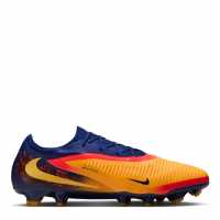 Nike Phantom 6 Low Pro Adults Firm Ground Football Boots Orange/Volt Мъжки футболни бутонки